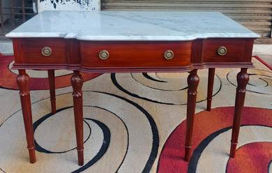 Antique victorian mahogany console & writing table