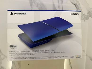 Playstation 5 Slim blue cover