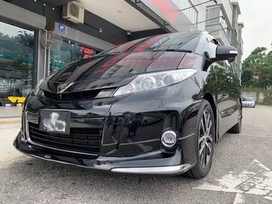 2012 toyota estima modelista bodykit front lip