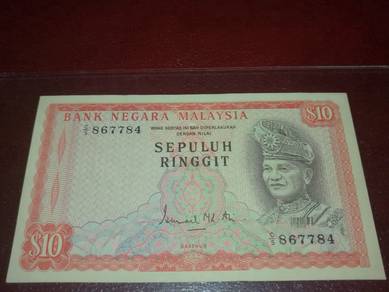 Malaysia Banknote $10 Sepuluh Ringgit 2nd Series