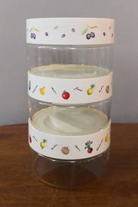 Pyrex canister jar