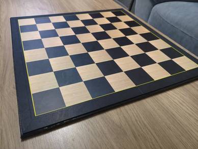 52cm Chess Tournament Ebony Maple Board