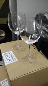Bohemia crystal wine glass