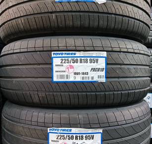 225 50 18 Toyo CR1 Tayar Baru Offrr