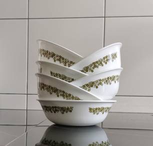CORELLE Spring Blossom 6 1⁄4 inches Rimmed Bowl