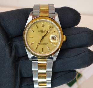 Rolex OP Date Steel n Gold 15203