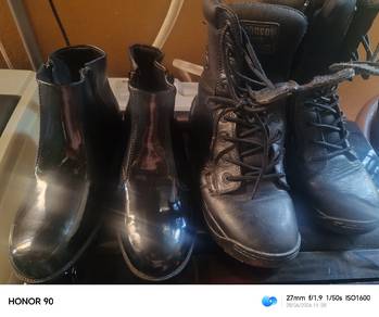 kasut tactical dan kasut separuh