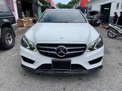 Mercedes W212 Facelift Carbon Fiber Front Lip