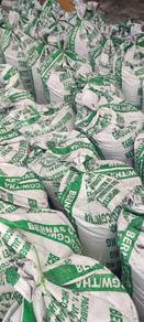 Sekam bakar Dan mentah min 300bag ketas