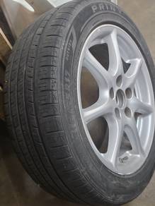 rim & tyre 17" estima 