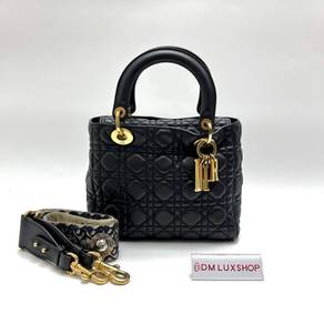 Preloved Dior Medium Lady Dior GHW