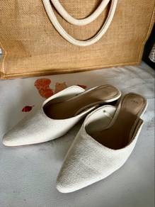 Zara slip on sandal