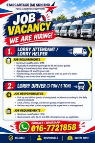 Lorry Driver and Kelindan