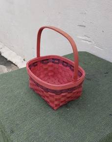 B792 Bakul Anyaman 35 cm Oval Gift Hamper Basket