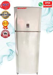 Fridge DOUBLE DOOR SHARP GREY