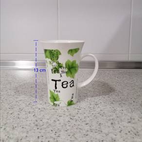 Unique Ceramic Tall Size Tea Cup 400ml