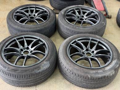 Sport Rim 18 Second Work Emotion CR Kiwami Dark Gu