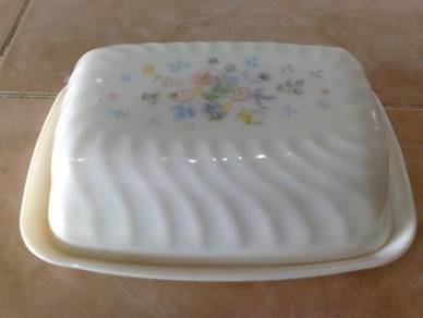 Mangkuk mentega arcopal victoria butter dish