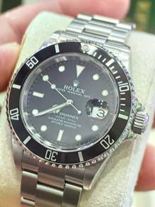 Pre-owned Rolex Submariner 16610 With Certificate