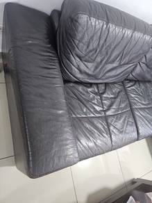 7 seater Sofa leather with table