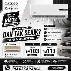 Promosi Aircond Bulanan Ansuran AC129