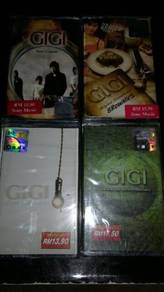 4 GIGI CASSETTE KASET Lot