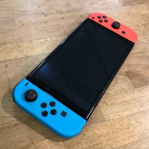 Switch OLED Slim Gaming JB Version Trade In Ready