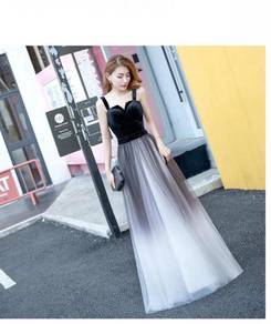 Black ombre prom wedding bridal dress gown RBP0846