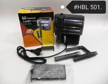 Sunsun HBL-501 Hang On Filter Fish Aquarium Ikan