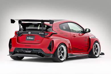GR YARIS Varis GT WING Spoiler 1520mm + WING BASE