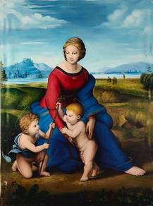 Madonna del Prato – Oil Painting Reproduction