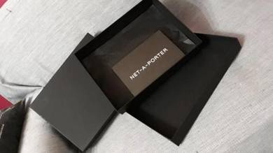Empty Box Net-A-Porter Black Gift Boxes