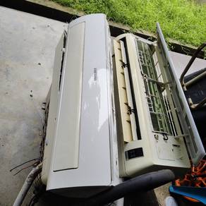Aircond samsung rosak 2 biji 1.5hp dan 1hp