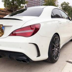Mercedes CLA W117 Rear Bumper Blade Carbon Fiber