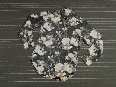 ETERNAL Flora button up shirt M