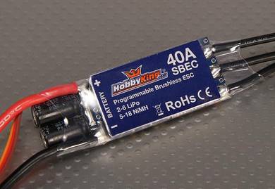 HobbyKing 40A BlueSeries Brushless Speed Controlle