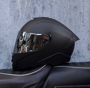 Helmet Full Face Matte Black – Size L