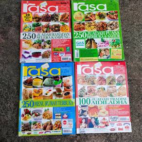 Set4 Majalah RASA Vintage Klasik Edisi Juadah Raya