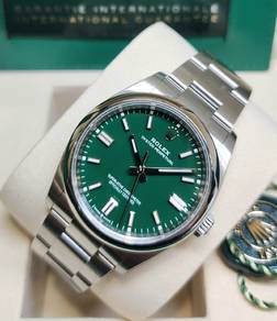 Brand New Rolex OP 36mm 126000 Green Dial