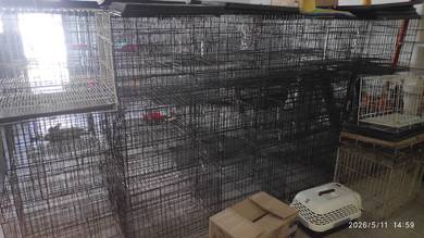 sangkar kucing terpakai