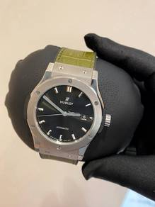 Like New 2022 Hublot Classic Fusion Green