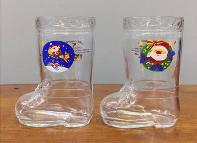 KFC Christmas boot glass 2