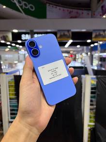 iphone 16 128gb zp set warranty 13/4/2027