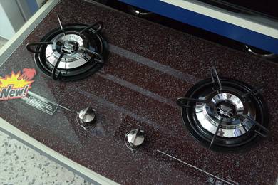 CORNELL 2 burner Glass Hob Morca-Colour ST5