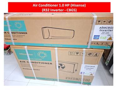 Hisense Inverter Aircon - AL09CBGS(1.0HP)