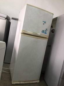 ⁠freezer Mitsubishi 2 doors fridge Peti Sejuk Ais
