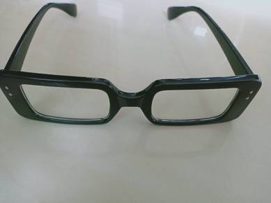 Spectacles Thick Frame Glass Sunglasses