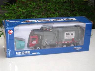 Kaidiwei KDW 1-24 Diecast Garbage Truck Transport