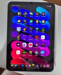 Ipad mini 6 256GB wifi + apple pencil 2 ori