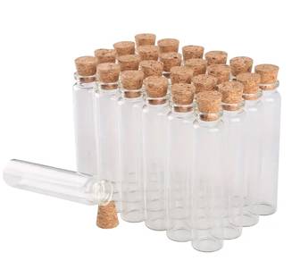 Transparent Glass Vials